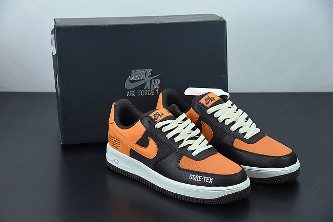 Nike Air Force 1 Low Gore-Tex Brown Orange DO2760-220 - 1