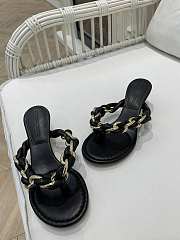 Bottega Veneta Black Dot Sandals - 5