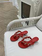 Bottega Veneta Red Dot Sandals - 4