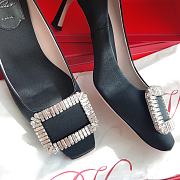 Trompette Crystal Buckle Pumps in Satin RVW40029040RS0B999 - 2