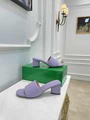 Bottega Veneta Purple Band Sandals - 5