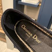 DIOR GRANVILLE ESPADRILLE Deep Blue Toile de Jouy Reverse Embroidered Cotton KDB578TJE_S36W - 3