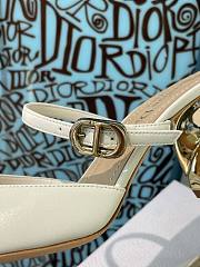 DIOR RHODES HEELED MULE White Calfskin KCP924VEA_S03W - 6