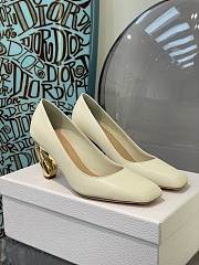 DIOR RHODES PUMP White Calfskin KCP925VEA_S03W - 1