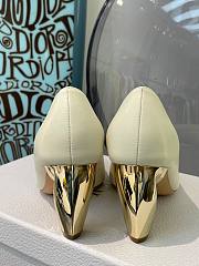 DIOR RHODES PUMP White Calfskin KCP925VEA_S03W - 6