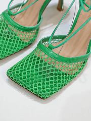 BOTTEGA VENETA MESH SANDALS IN GREEN 651388VBSD33730 - 2