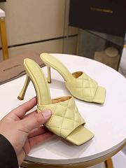 Bottega Veneta Women's Yellow The Lido Leather Sandal - 1