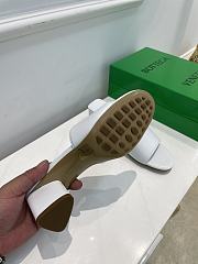 Bottega Veneta White Band Sandals - 2