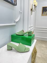 Bottega Veneta Green Band Sandals - 5