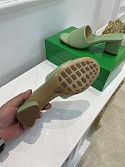 Bottega Veneta Green Band Sandals - 4