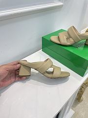 Bottega Veneta Beige Band Mules - 1