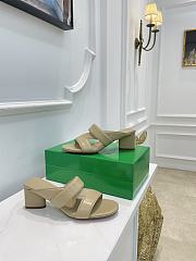 Bottega Veneta Beige Band Mules - 2