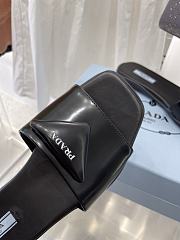 Prada Brushed Black leather slides 1XX591_055_F0002_F_005 - 2