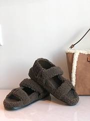 Fendi Feel Green sheepskin sandals 8X8229AGETF1FHO - 4