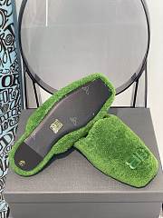 Women’s Cosy BB Mule in Green - 5