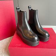 UNIQUEFORM CALFSKIN ANKLE BOOT 85 MM XW2S0AP7RBJ0NO - 1