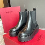 UNIQUEFORM CALFSKIN ANKLE BOOT 85 MM XW2S0AP7RBJ0NO - 4