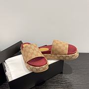 Gucci platform slide sandal 001 - 6