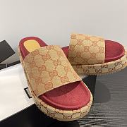 Gucci platform slide sandal 001 - 2