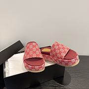 Gucci platform slide sandal 002 - 5