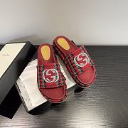 Gucci platform slide sandal 004 - 1