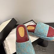 Gucci platform slide sandal 007 - 3