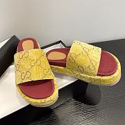 Gucci platform slide sandal 008 - 4