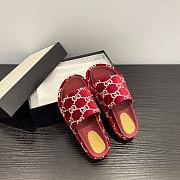 Gucci platform slide sandal 011 - 2