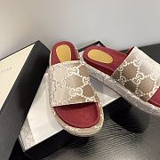 Gucci platform slide sandal 012 - 5