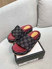 Gucci platform slide sandal 013 - 3