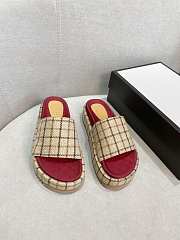 Gucci platform slide sandal 015 - 1