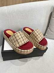 Gucci platform slide sandal 015 - 3