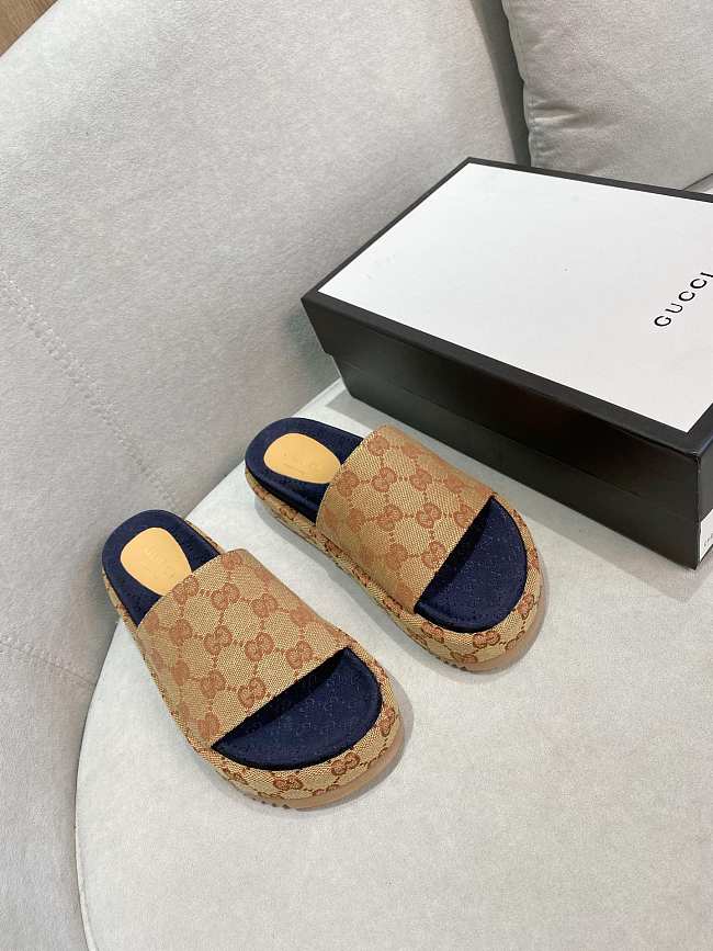 Gucci platform slide sandal 016 - 1