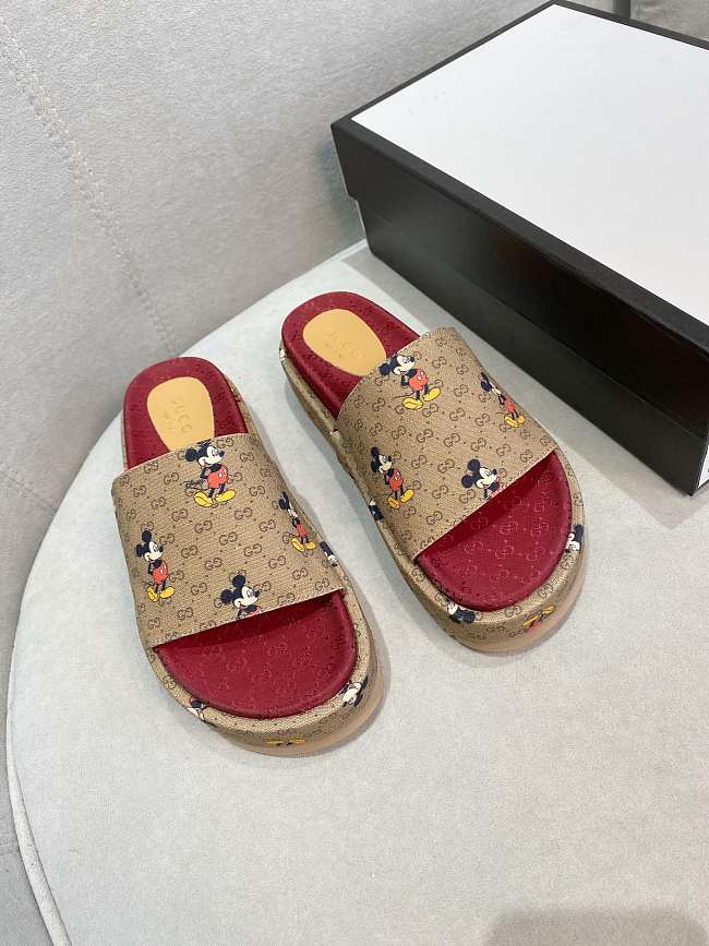 Gucci platform slide sandal 018 - 1