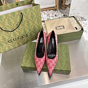 Gucci x Balenciaga The Hacker Project Square Knife pump Pink - 4