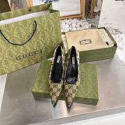 Gucci x Balenciaga The Hacker Project Square Knife pump Yellow - 5