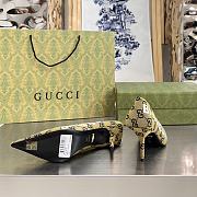 Gucci x Balenciaga The Hacker Project Square Knife pump Yellow - 4