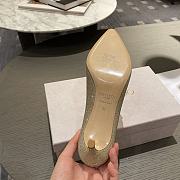 Jimmy Choo Gold Crystal Love 100 Heels - 65MM - 5