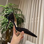 Jimmy Choo Love Degrade Glitter Black 85 Pumps - 5