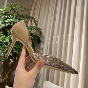 Jimmy Choo Love Degrade Glitter Golden 85 Pumps - 4