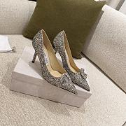 Jimmy Choo Saresa 85 Glitter Pumps - 85MM - 5