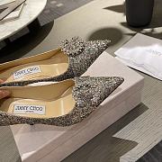 Jimmy Choo Saresa 85 Glitter Pumps - 85MM - 3