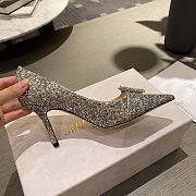 Jimmy Choo Saresa 85 Glitter Pumps - 85MM - 2