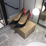 Christian Louboutin Kate Black-Red 100 mm 3191412M283 - 5