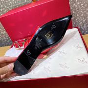 ROMAN STUD CALFSKIN BALLET FLAT ROSSO VALENTINO XW2S0BY5ZWM0RO - 5