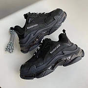 Balenciaga Triple S Clear Sole Black 541624 W09O1 1000 - 1