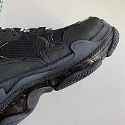 Balenciaga Triple S Clear Sole Black 541624 W09O1 1000 - 6