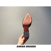 Amina Muaddi Black Begum Sling Heels - 5