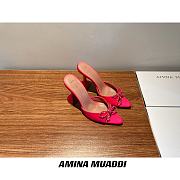 Amina Muaddi Pink Begum Sling Heels - 1