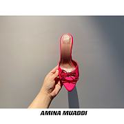 Amina Muaddi Pink Begum Sling Heels - 6